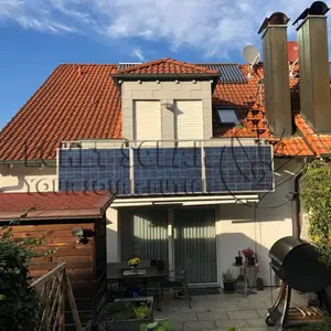 Solar Kit Easy Installation Balcony Or Ground Plug And Play Set Home Balcony Solar Kit System House Solar Panel Kit
