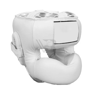 Casque de boxe sur mesure, nouveau style, fabricants OEM, équipement d'entraînement, protection de la tête, provenance du Pakistan, vente en ligne. - Product Image 1