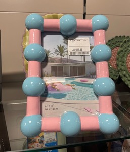 Marco de Fotos Decorativo de Madera y Resina, Moderno Marco de Resina para Decoración de Mesa de Sala de Estar - Product Image 5