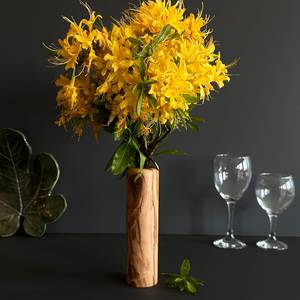 Elegante Florero Decorativo de Madera Hecho a Mano, Pulido a Mano, de Madera Sólida, para Mesa, Decoración del Hogar, Bodas y Eventos - Product Image 5