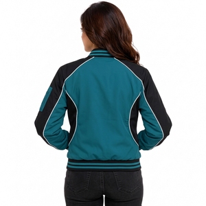 Prendas esenciales de moda para mujer: Chaquetas bomber con estilo moderno y comodidad suave para uso diario informal. - Product Image 5