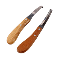 Coupe-ongles pour bétail, chevaux, chèvres, vaches, moutons, porcs – Couteau à ongles pour animaux droitier/gaucher – Outils vétérinaires pour la coupe des pattes des animaux