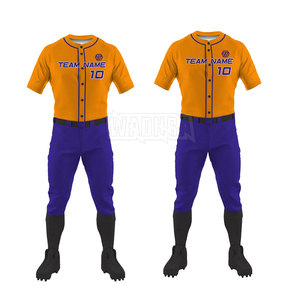 ชุดเบสบอลแบบสั่งทำใหม่สำหรับผู้ชาย สไตล์โดดเด่นไม่เหมือนใคร - Product Image 2