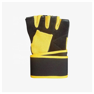 Gants de fitness de haute qualité pour hommes, impression de logo personnalisée, gants de musculation protecteurs, ajustement confortable, prix de gros - Product Image 5
