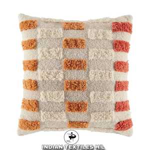 Luxury Tufted Cotton Cushion Cover Living Room Home Decor With Custom Design Boho Pillow Eco-Friendly Custom OEM Wholesale - Product Image 1