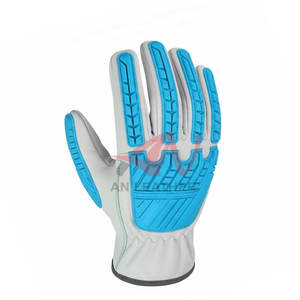 Guantes Resistentes de Cuero y TPR para un Manejo Seguro en Trabajos al Aire Libre, Seguridad para las Manos en el Trabajo - Product Image 2