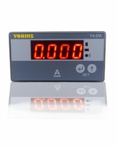 Amperímetro Digital de CC Yokins Y4-DV -/75mV con Shunt Seleccionable, 4 Dígitos, Precisión Clase 1.0, Medidor de Corriente CC Monofásico para Panel - Product Image 1