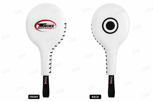 Cible de frappe et de coup de pied professionnelle en cuir PU Golden Wave, durable, toutes saisons, pour entraînement de boxe, karaté, taekwondo - Product Image 3