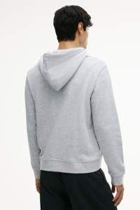 Sudadera con capucha para hombre con cremallera, logotipo personalizado, sudadera con capucha lisa, forro polar de algodón de alta calidad, sudadera informal de invierno - Product Image 2