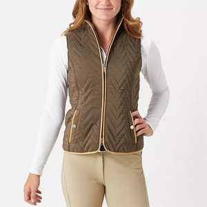 Lawd Sports Unisex Autumn Horse Equestrian Riding <b>Quilted</b> Vest Wind Resistant Sleeveless Fleece <b>Gilet</b> Best Quality Hunting Wear - Product Image 1
