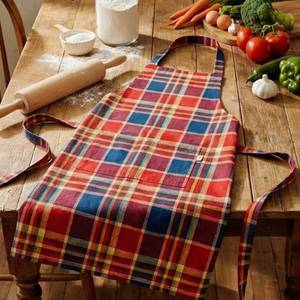 High Quality Customized Design Pure Cotton Professional Cooking <b>Kitchen</b> <b>Apron</b> with 2 Pockets - Product Image 2