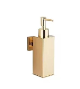 ตู้กดสบู่โลหะคุณภาพพรีเมียม ดีไซน์สะดุดตา ตั้งพื้นได้ ทนทาน ผลิตจากสแตนเลสสตีล ใช้เติมได้ ป้องกันสนิม พร้อมหัวปั๊มเคลือบทอง - Product Image 4