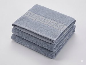 Serviette de bain pour adulte en polyester/coton, couleur unie, séchage rapide, douce, absorbante, en velours coupé, rectangulaire, pour la maison, l'hôtel, le spa, luxe - Product Image 2