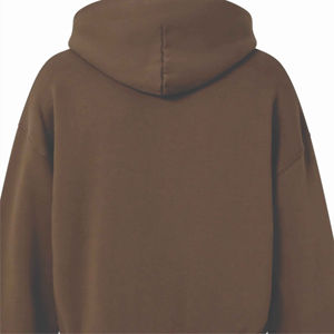 Sudaderas con Capucha Largas Unisex con Logotipo Personalizado al por Mayor - Sudadera de Forro Polar Grueso de Gran Tamaño 100% Algodón Invierno Bordado Liso Teñido - Product Image 5