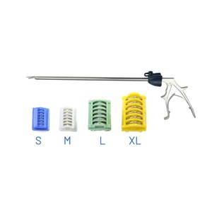 Fida คลิปหนีบผมแบบใช้แล้วทิ้งสำหรับการผ่าตัดเพื่อสุขภาพทำจาก ISO13485สแตนเลสสตีลแบบ Laparoscopic - Product Image 3