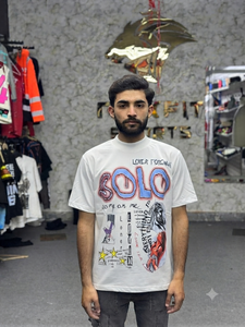 เสื้อยืดกราฟิกทรงปกติแบบคัสตอมสำหรับผู้ชาย คอเต่า ผ้าฝ้าย 100% สไตล์สตรีทแวร์ ลุควินเทจ ซักนุ่มสบาย แฟชั่นลำลอง ผ้าฟลีซ 300 กรัม - Product Image 6