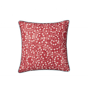 Back Support Lightweight Farmhouse 100% Cotton Embroidered Rustic Soft Pattern 20x20 Inches Ideal for OEM ODM Wholesale <b>Cushions</b> - Product Image 6