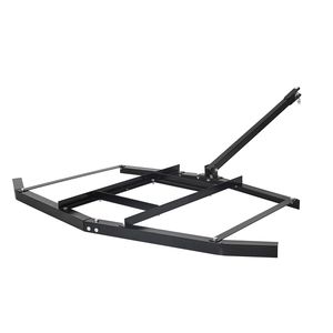 Grada de arrastre de acero Q235 de 66 pulgadas de ancho con barras ajustables, enganche de pasador y soporte para tractor, niveladora de entrada de 50 pulgadas - Product Image 1