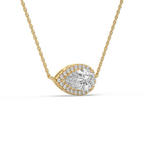 2.26 CARAT Lab Grown Pear Brilliant Cut Diamond 14K <b>Solid</b> <b>Gold</b> IGI Certified Wedding Engagement Gift - Product Image 4