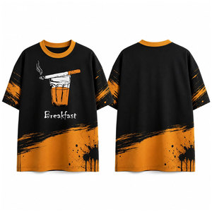 เสื้อยืดผู้ชายลายกราฟิก พิมพ์ลายตามสั่ง ดีไซน์ใหม่ ปี 2026 ผ้าฝ้าย 100% ไซส์ใหญ่พิเศษ - Product Image 1