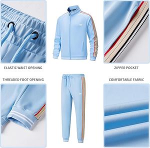 Ensembles de survêtements pour hommes, ensembles de jogging, tenues de sport pour hommes, ensembles de survêtements de course à pied - Product Image 4