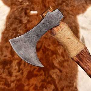 Hacha Nórdica Forjada a Mano, Hacha Vikinga con Grabado Personalizado, Cabeza de Acero, Mango de Madera Hecho a Mano, para Camping y Bushcraft, OEM, ODM, Venta al Por Mayor - Product Image 2