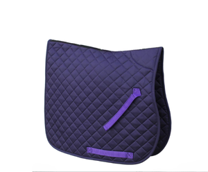 Tapis de selle de dressage professionnel, absorbant les chocs, respirant, matelassé, de luxe, noir - Product Image 2
