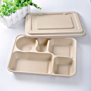 Food Safe Bagasse <b>Disposable</b> <b>Plate</b> <b>Disposable</b> Serving Solution For Hotels Cafes And Catering Businesses - Product Image 2