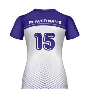 Uniformes de voleibol sublimados con logotipo personalizado, ventilación en las axilas, conjunto de jersey 100% poliéster para ambos géneros con su número. - Product Image 6