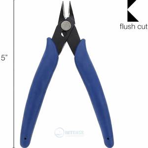 INTENSE SURGICAL INSTRUMENTS Knot Cutter 5-Inch Stainless Steel <b>Thread</b> Wire Cutting <b>Tool</b> Spring Flush Cutter for Jewelry Making - Product Image 3