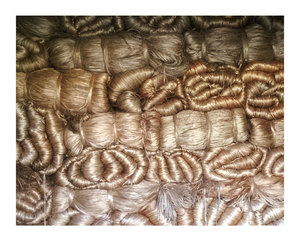 Fibra de Yute 100% Cruda, Ecológica, Antibacteriana, Absorbente de Humedad, Transpirable, Suave, 180 kg, Fardos Atados con Cuerda, Tejido y Hilado BANGLA - Product Image 1