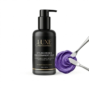 Crema para Peinar el Cabello OEM Premium y Color Semipermanente de Alta Calidad, Marca Privada para el Cuidado de la Belleza, para Peinado Profesional - Product Image 1