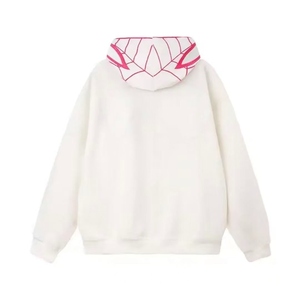 Sweat-shirt à capuche unisexe surdimensionné de haute qualité en coton, personnalisable avec logo, pour hommes, épais, vierge, approvisionnement ODM en gros - Product Image 5