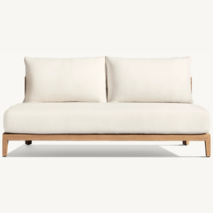 Canapé deux places en promotion, idéal pour le salon ou la chambre, confortable et moelleux, style minimaliste. - Product Image 4