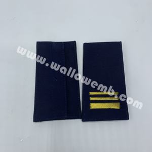 Top Quality Customizable 3 Bar Bomba Epaulette <b>Slip</b> On Malaysian Service Rank Insignia for Personal Defense Equipment - Product Image 2
