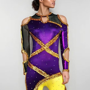 Uniforme de Equipo de Baile Majorette para Jóvenes Artistas, Ropa Cómoda para Actuaciones con Diseño para Festivales y Competiciones - Product Image 5