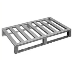 FinePunch Metal <b>Pallet</b> SS 1000kg Capacity Powder Coated & Water Ripple Surface Unassembled Anti-Heat - Product Image 2