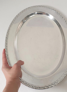 Gran oferta de placa de cargador de plata para bodas, fiestas, hoteles y banquetes, precio excelente plato de decoración de boda - Product Image 2