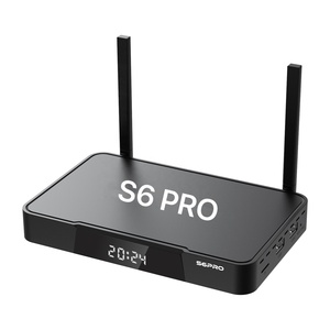 Décodeur officiel S6 PRO Smart Set-Top Box avec 32 Go Flash 4 Go DDR Android 12 Système d'exploitation Résolution 4320p 6k S6 Max Vseebox - Product Image 6