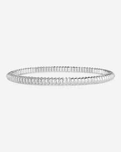 Solitaire Coil Bangles Minimalist <b>Stacking</b> Cloud <b>Bracelets</b> Custom Pave Lab Grown Diamond Jewelry IGI Certified Wholesale 18K - Product Image 3