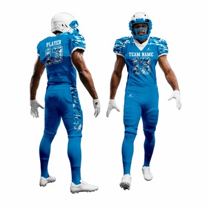 Jersey de Fútbol Americano Ligero y Reversible con MOQ Bajo, Sublimación Completa, Tela de Malla, Uniforme Deportivo para Hombres Adultos, Secado Rápido - Product Image 5