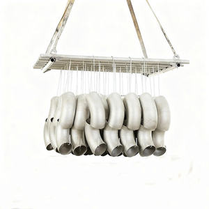 ข้อต่อเหล็กกล้าไร้สนิมแบบเชื่อมชน 90 องศา รัศมียาว ตามมาตรฐาน ASME B16.9 A SA403 304 316 สำหรับงานก่อสร้าง ระบบดับเพลิง และระบบปรับอากาศ - Product Image 2