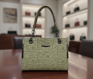 Sac à bandoulière en cuir véritable durable à la mode pour dames résistant à l'eau léger grande capacité doublure en soie fermeture à glissière - Product Image 3