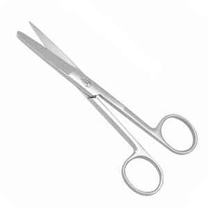 กรรไกรตรงปลายทู่ ยี่ห้อ Sharp Blunt ราคาส่งถูก รับผลิตสีตามสั่ง เครื่องมือผ่าตัดเหล็กกล้า - Product Image 2