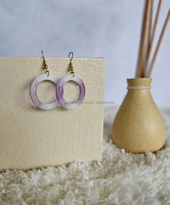 Moderne élégant 2024 Vintage résine boucles d'oreilles femmes mode avant artisanat cadeaux Thanksgiving Occasions avec modèle Unique - Product Image 2