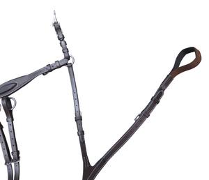 Professional FAB International BP01 Durable Comfortable Leather Breastplate Martingale Adjustable Equestrian Tack for <b>Jumping</b> - Product Image 5