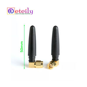 Antena de Goma ETEILY ET-WC2.5R-SMRA 3G 2.5dBi con Conector Macho en Ángulo Recto - Product Image 2