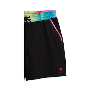 Short de plage athlétique haute performance pour femme Solid Trader Advanced Dry Tech avec coutures non irritantes et confort amélioré - Product Image 6