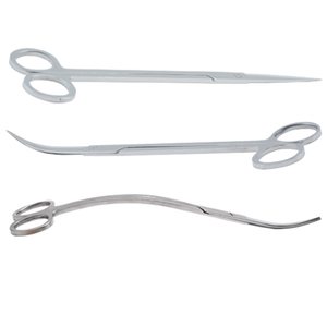 กรรไกรผ่าตัดสแตนเลสแบบโค้งและแบบตรง ชุดเครื่องมือแพทย์สำหรับการผ่าตัด ใช้งานได้หลายครั้ง ทนทาน ระดับมืออาชีพ - Product Image 3