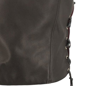 Classic Style Plus Size Winter Leather <b>Vest</b> Smooth Finish Comfortable Lining Waterproof Eco-Friendly Design for Work Casual Wear - Product Image 5